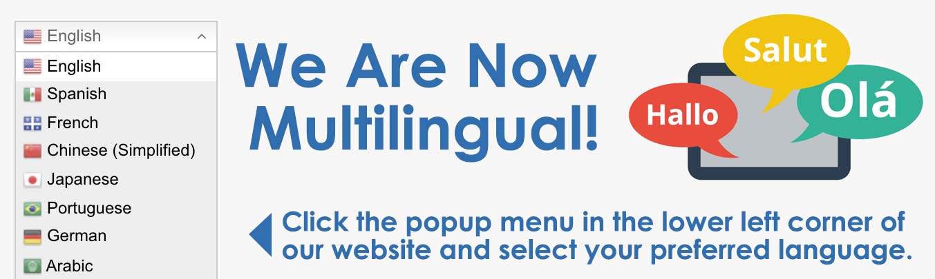 we are now multilingual